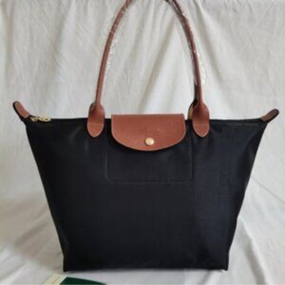 Elegant Longchamp Original Black Tote Bag